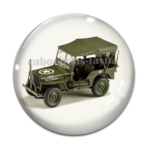 Cabochon voiture, en résine ou en verre différente taille