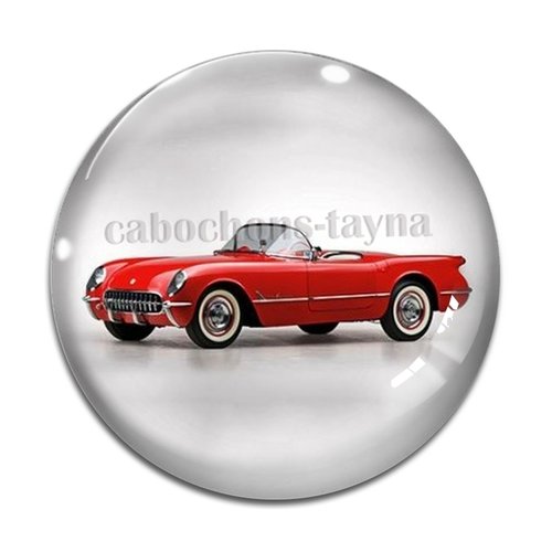 Cabochon voiture, en résine ou en verre différente taille