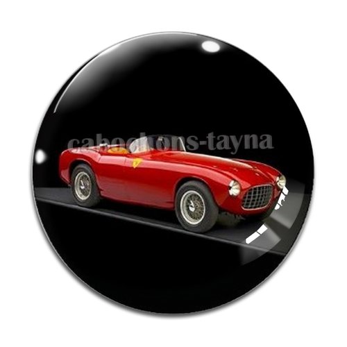 Cabochon voiture, en résine ou en verre différente taille