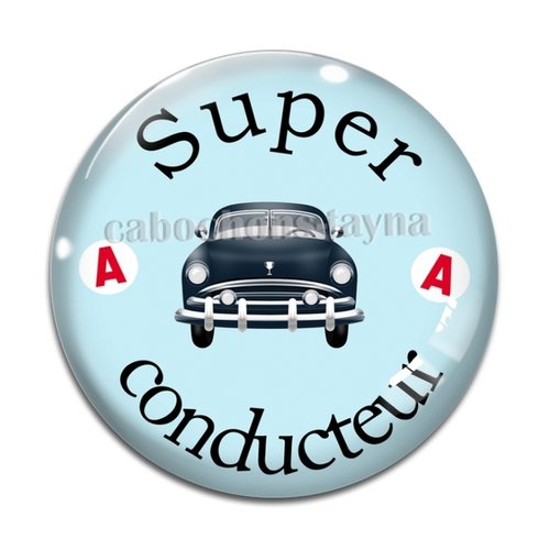 Cabochon super conducteur, en résine ou en verre différente taille