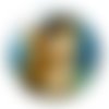 Cabochon hérisson, en résine ou en verre différente taille