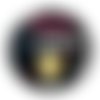Cabochon j'peux pas j'ai pastaga, cabochon résine, verre rond différente taille