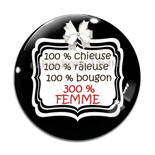 Cabochon chieuse, cabochon résine, verre rond différente taille