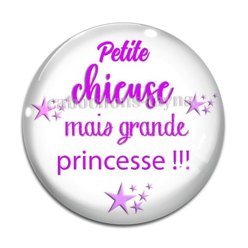 Cabochon chieuse, cabochon résine, verre rond différente taille