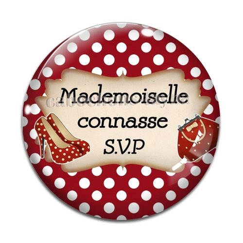 Cabochon connasse, cabochon résine, verre rond différente taille