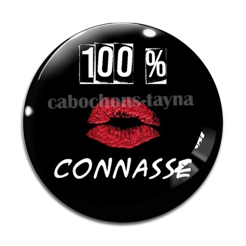 Cabochon connasse, cabochon résine, verre rond différente taille