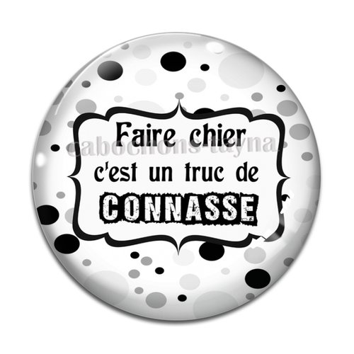Cabochon connasse, cabochon résine, verre rond différente taille