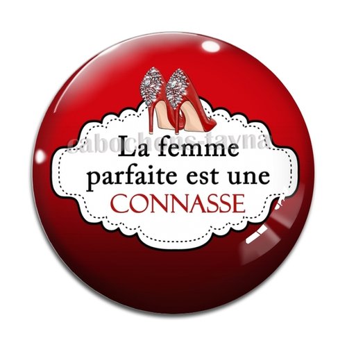 Cabochon connasse, cabochon résine, verre rond différente taille
