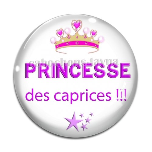 Cabochon princesse, cabochon résine, verre rond différente taille
