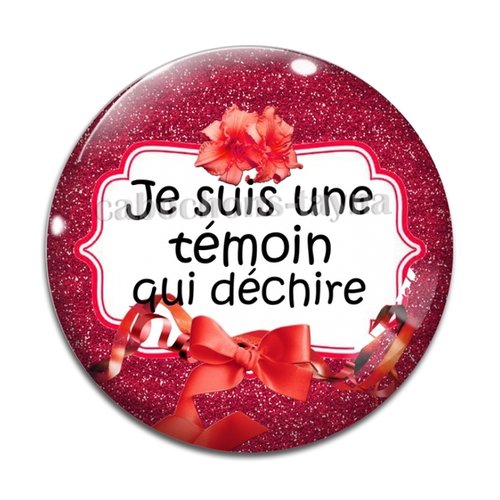 Cabochon une témoin qui déchire, cabochon résine, verre rond différente taille