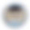 Cabochon témoin ui déchire, cabochon, résine, verre rond différente taille