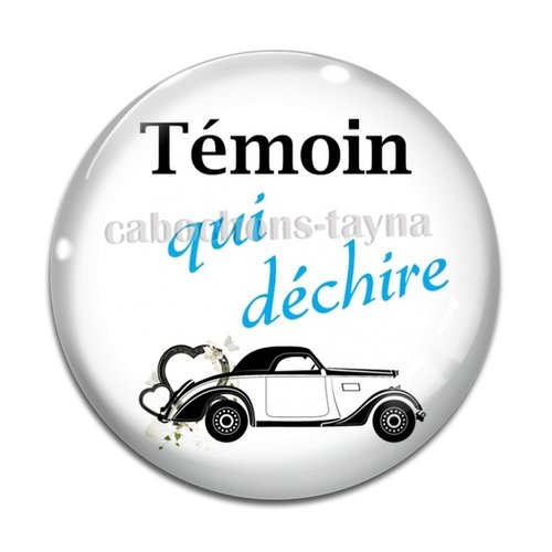 Cabochon témoin ui déchire, cabochon, résine, verre rond différente taille