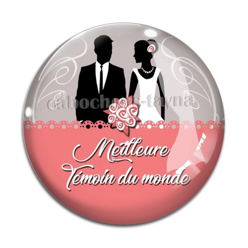 Cabochon meilleure témoin, cabochon, résine, verre rond différente taille