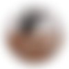 Cabochon meilleure témoin, cabochon, résine, verre rond différente taille