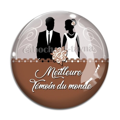 Cabochon meilleure témoin, cabochon, résine, verre rond différente taille