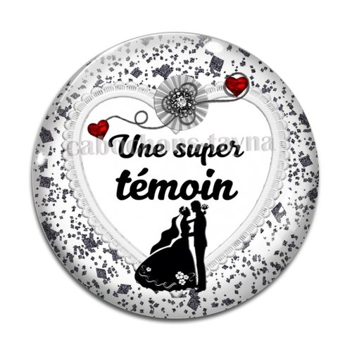 Cabochon super témoin, cabochon résine, verre rond différente taille