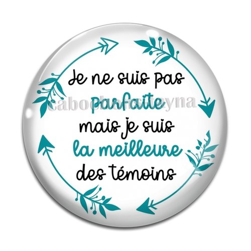 Cabochon  témoin, cabochon résine, verre rond différente taille