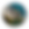 Cabochon tortue de mer, en résine ou en verre différente taille