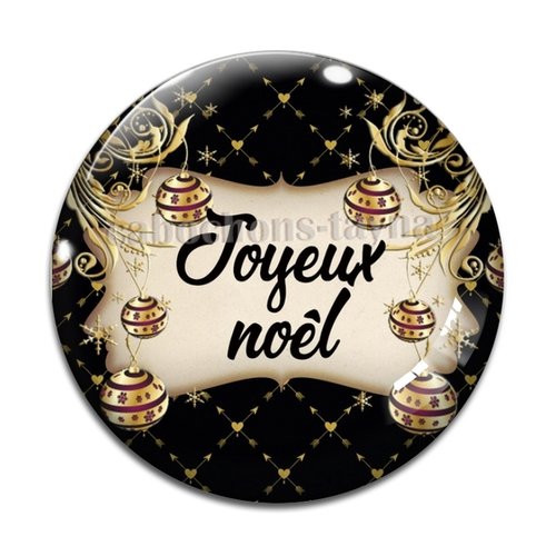 Cabochon joyeux noël, en résine ou en verre différente taille