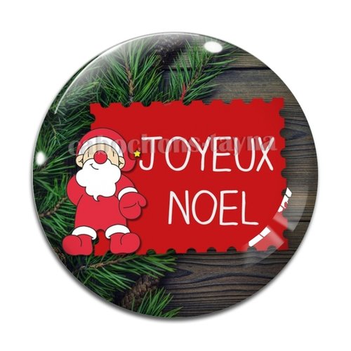 Cabochon joyeux noël, en résine ou en verre différente taille