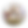 Cabochon âne, en résine ou en verre différente taille