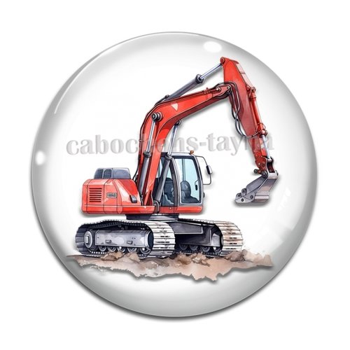 Cabochon pelleteuse, résine ou en verre différente taille