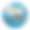 Cabochon pêcheur qui déchire, cabochon résine ou verre rond différente taille