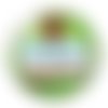 Cabochon chasseur qui déchire, cabochon résine ou verre rond différente taille