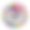Cabochon aide soignante magique, résine ou verre différente taille