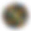 Cabochon fleur, résine ou verre différente taille