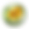 Cabochon tournesol, résine ou verre différente taille