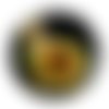 Cabochon tournesol, résine ou verre différente taille