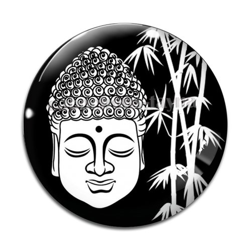 Cabochon bouddha, résine ou en verre différente taille