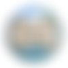 Cabochon infirmière qui déchire, résine ou verre différente taille