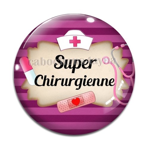 Cabochon super chirurgienne, résine ou verre différente taille