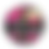 Cabochon chouette ergothérapeute, résine ou verre différente taille