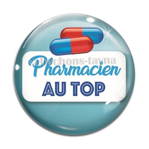 Cabochon pharmacien, résine ou verre différente taille