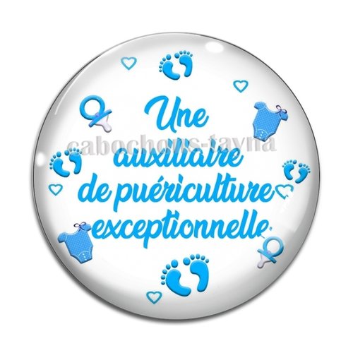 Cabochon auxiliaire de préculture exceptionnelle, résine ou verre différente taille