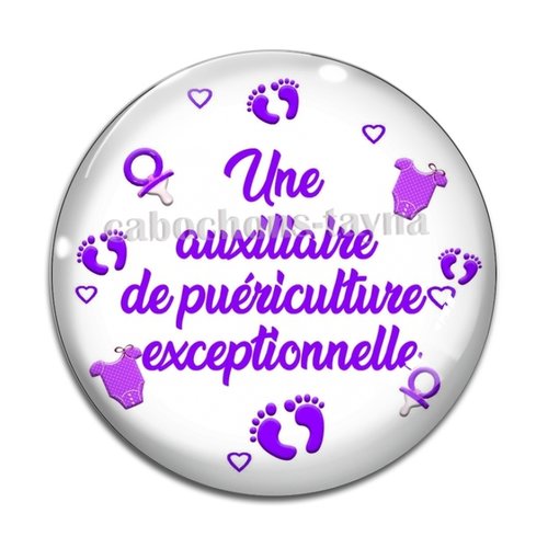 Cabochon auxiliaire de préculture exceptionnelle, résine ou verre différente taille