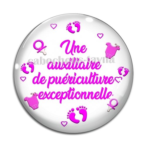 Cabochon auxiliaire de préculture exceptionnelle, résine ou verre différente taille