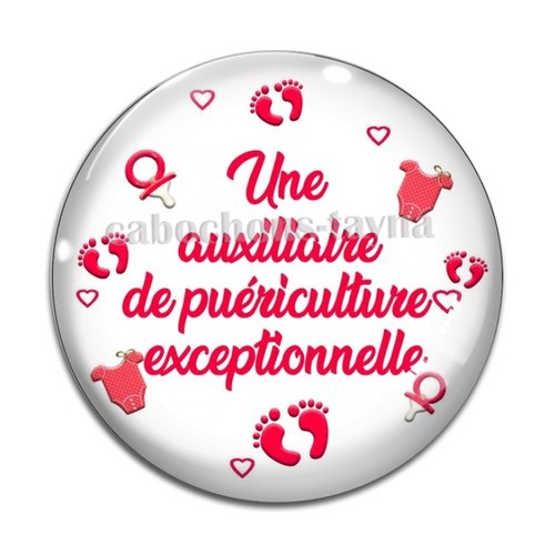 Cabochon auxiliaire de préculture exceptionnelle, résine ou verre différente taille
