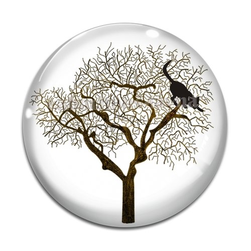 Cabochon arbre de vie, cabochon résine - ou verre rond différente taille