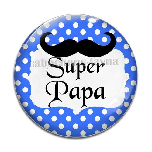 Cabochon super papa, cabochon résine ou verre rond différente taille