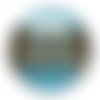 Cabochon beau papa qui déchire, cabochon résine ou verre rond différente taille