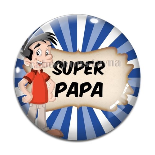 Cabochon super papa, cabochon résine ou verre rond différente taille