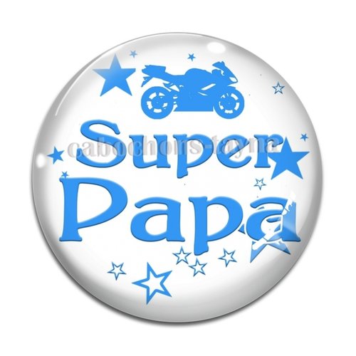 Cabochon super papa, cabochon résine ou verre rond différente taille