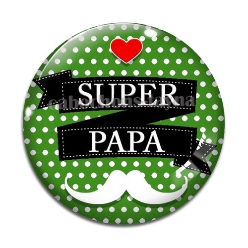 Cabochon super papa, cabochon résine ou verre rond différente taille
