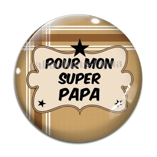 Cabochon super papa, cabochon résine ou verre rond différente taille