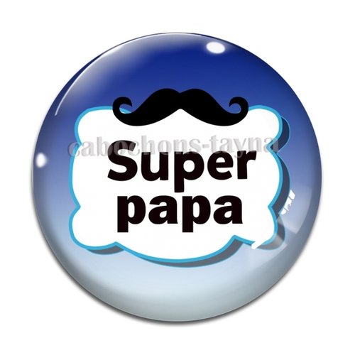 Cabochon super papa, cabochon résine ou verre rond différente taille
