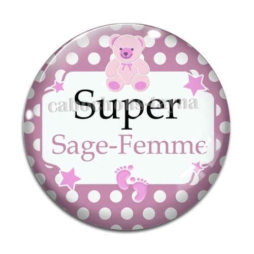 Cabochon super sage femme, cabochon résine ou verre rond différente taille